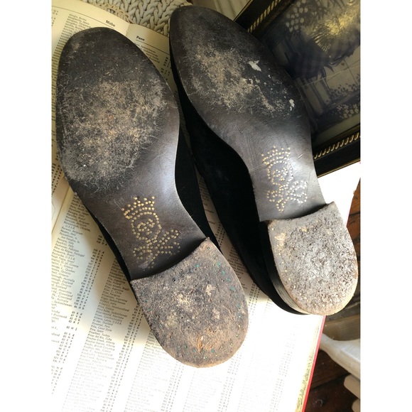 BLACK BAKER-LOGO VELVET SKELETON HEAD-SLIPPER - Picture 16 of 16